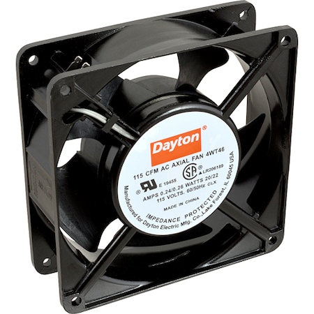 Allpoints Fan, Axial (4-3/4"Sq, 115V, 20W) 2531439
